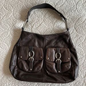 Sigrid Olsen Soft Leather Hobo Shoulder Bag